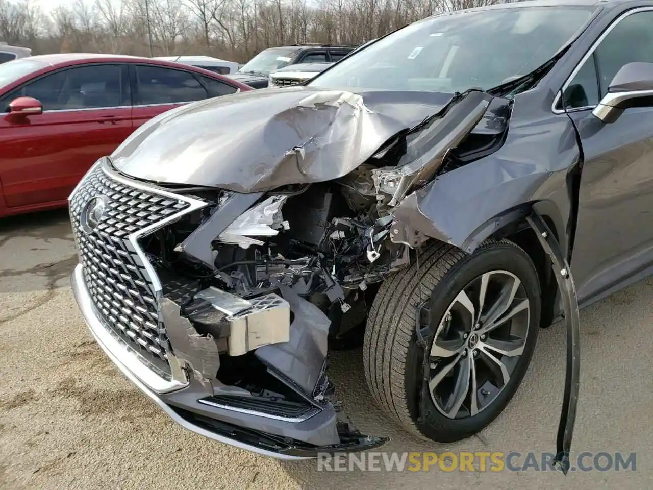 9 Photograph of a damaged car 2T2HZMDA0MC258416 LEXUS RX350 2021