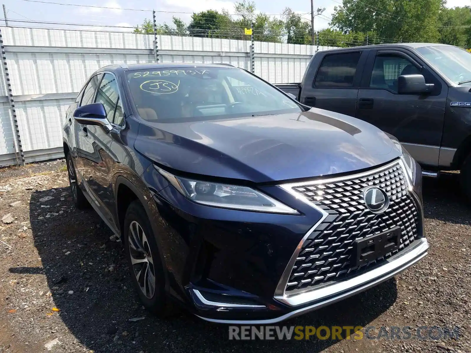 1 Photograph of a damaged car 2T2HZMDA0MC271733 LEXUS RX350 2021