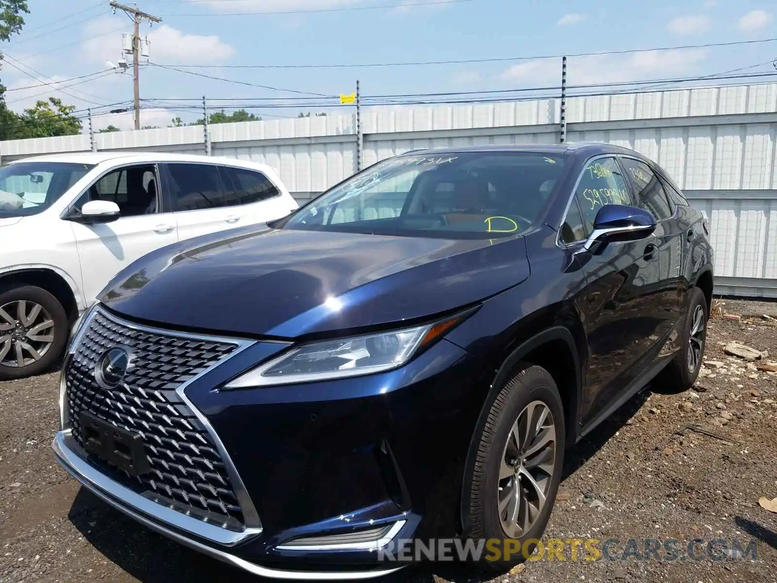 2 Photograph of a damaged car 2T2HZMDA0MC271733 LEXUS RX350 2021