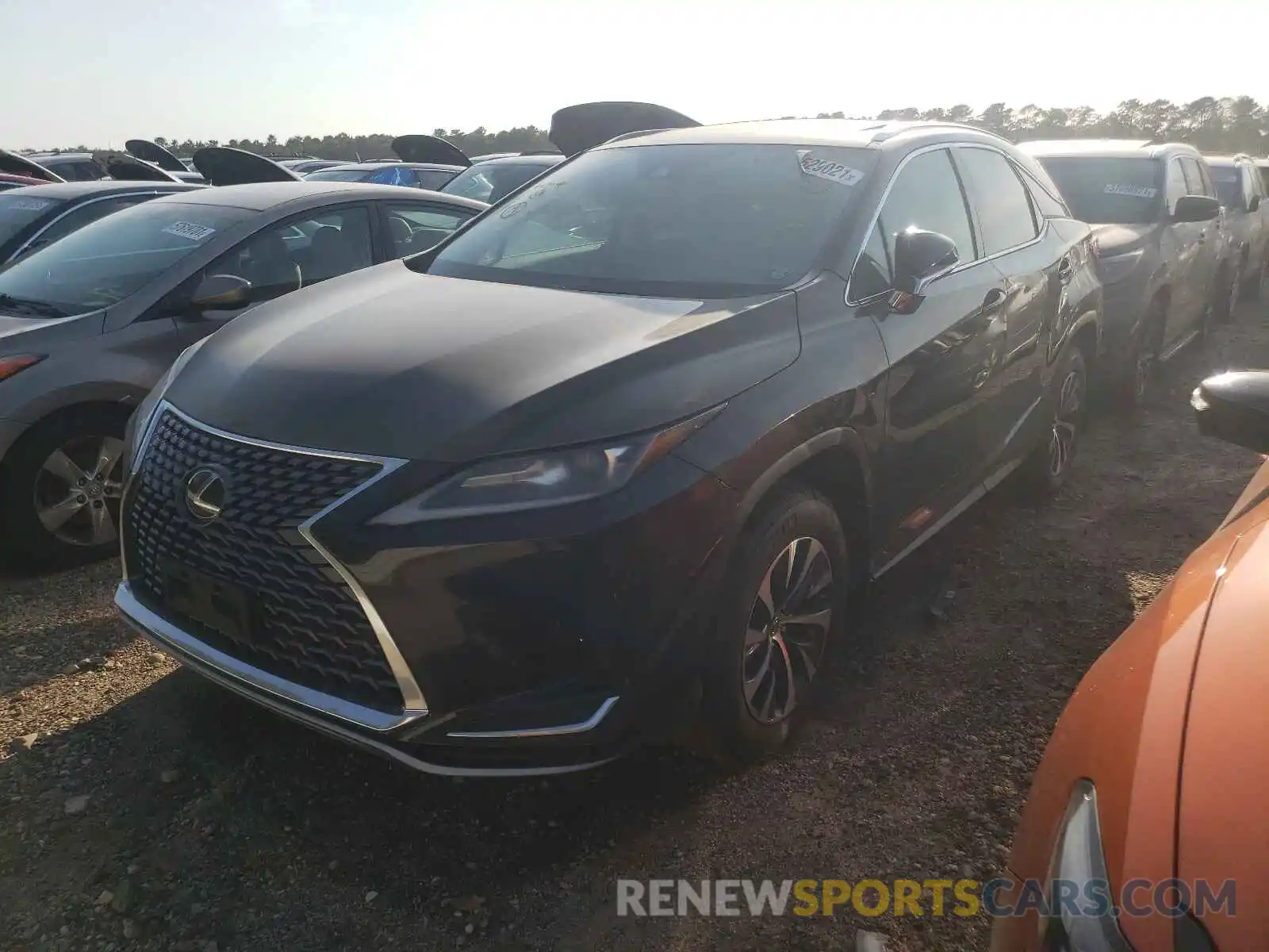 2 Photograph of a damaged car 2T2HZMDA0MC273062 LEXUS RX350 2021