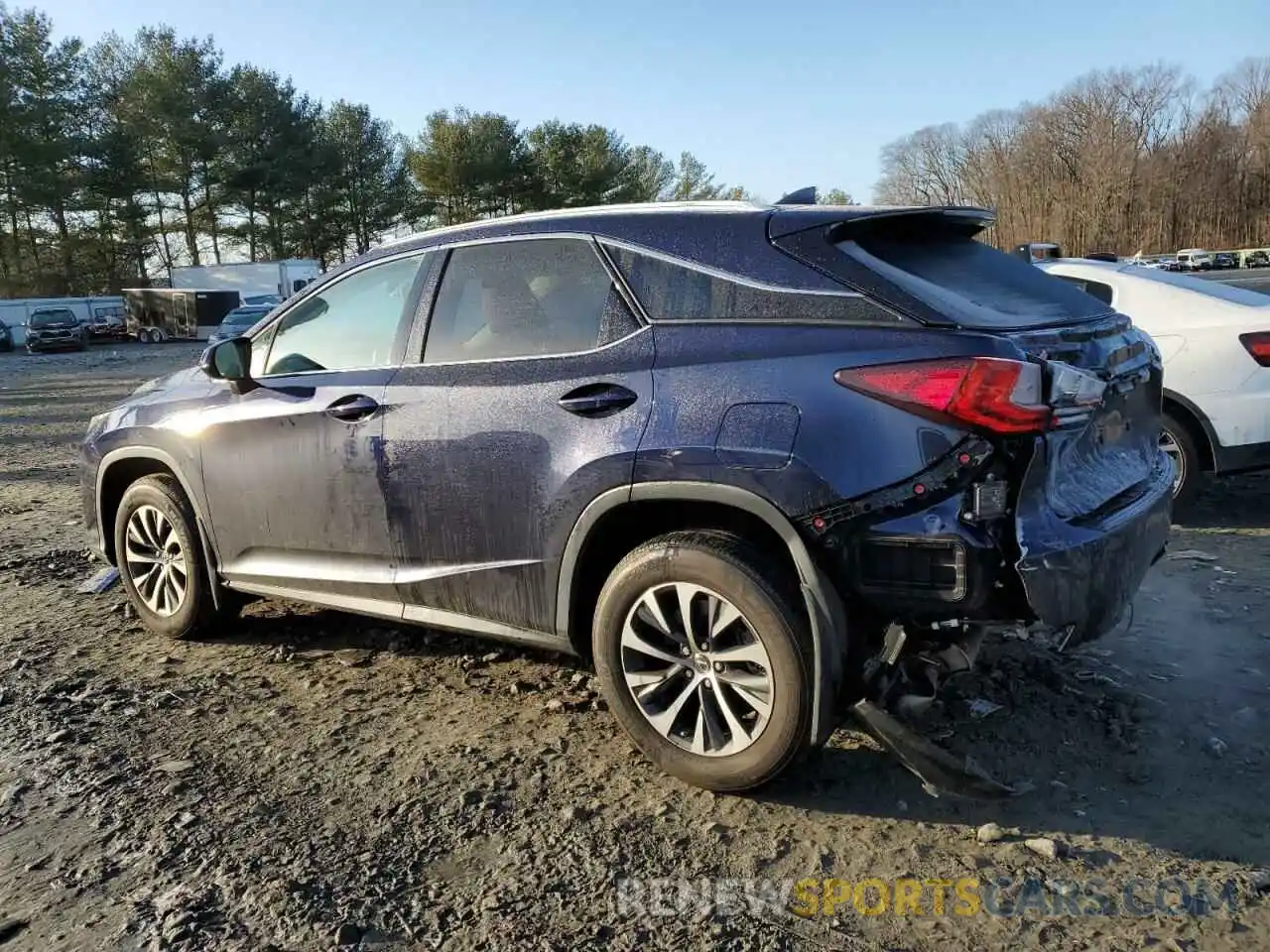 2 Photograph of a damaged car 2T2HZMDA0MC281534 LEXUS RX350 2021