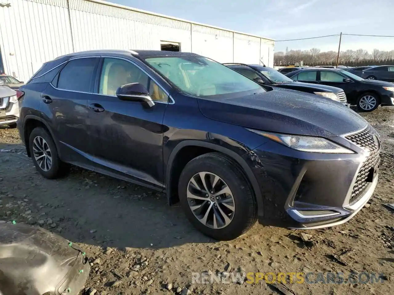 4 Фотография поврежденного автомобиля 2T2HZMDA0MC281534 LEXUS RX350 2021