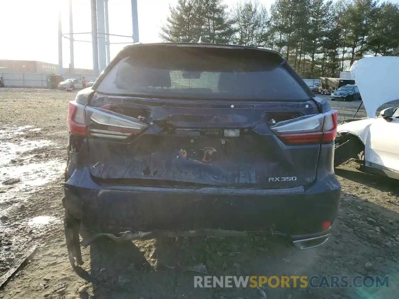 6 Photograph of a damaged car 2T2HZMDA0MC281534 LEXUS RX350 2021