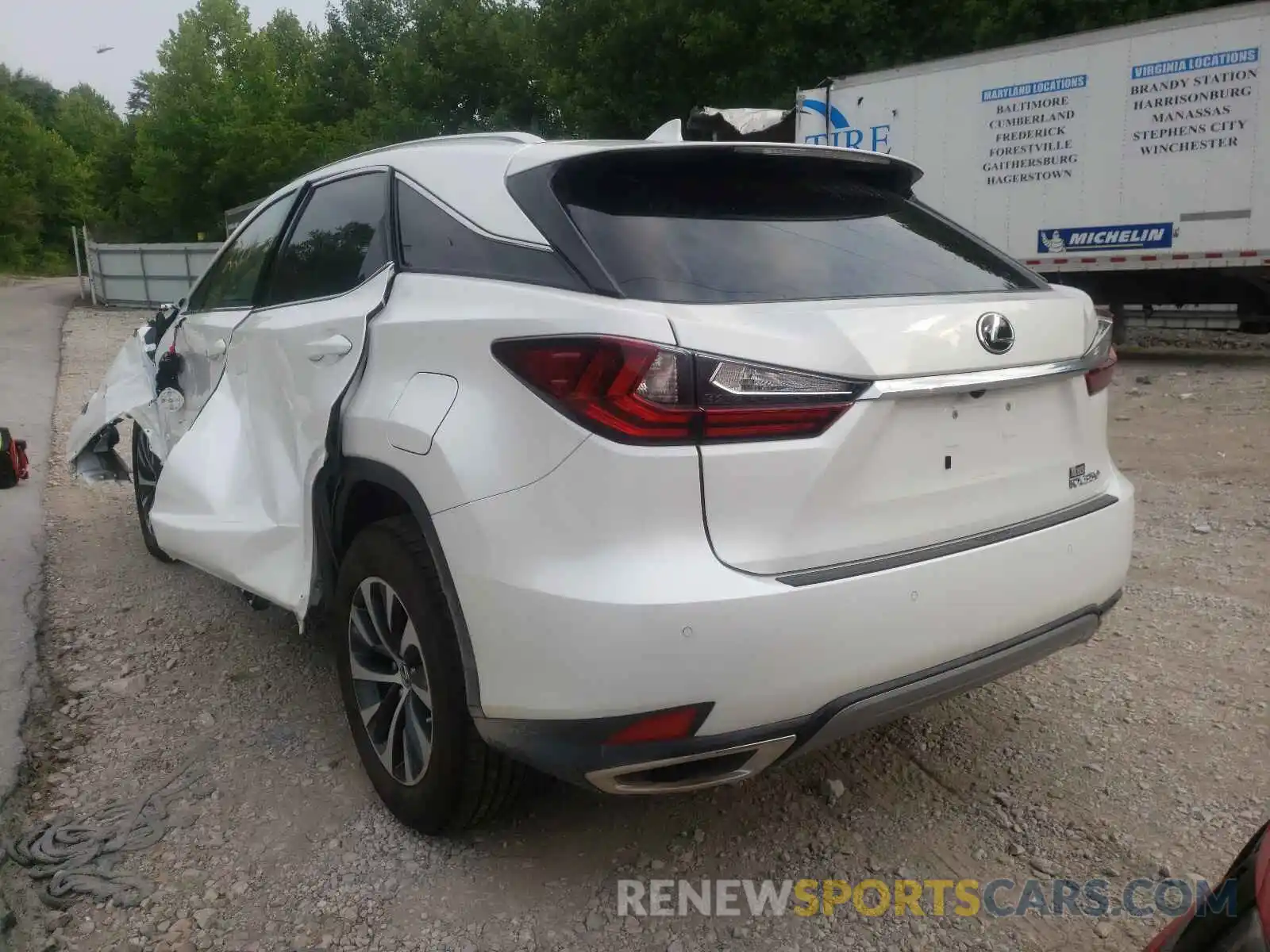 3 Photograph of a damaged car 2T2HZMDA0MC286829 LEXUS RX350 2021