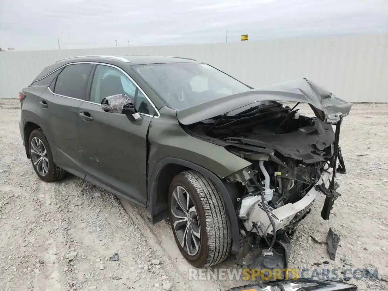 1 Photograph of a damaged car 2T2HZMDA0MC288001 LEXUS RX350 2021