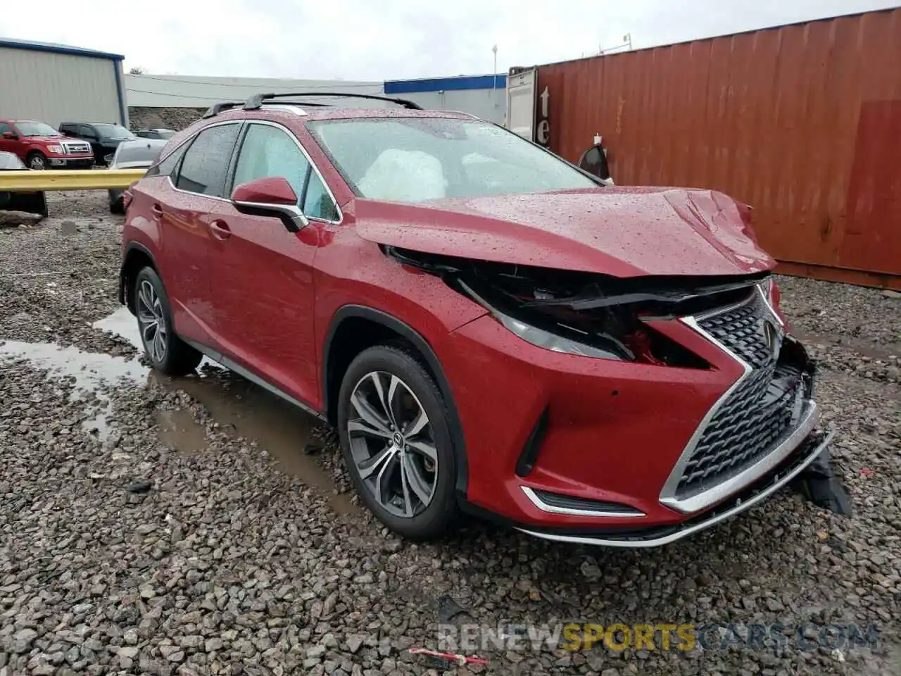 1 Photograph of a damaged car 2T2HZMDA0MC291903 LEXUS RX350 2021