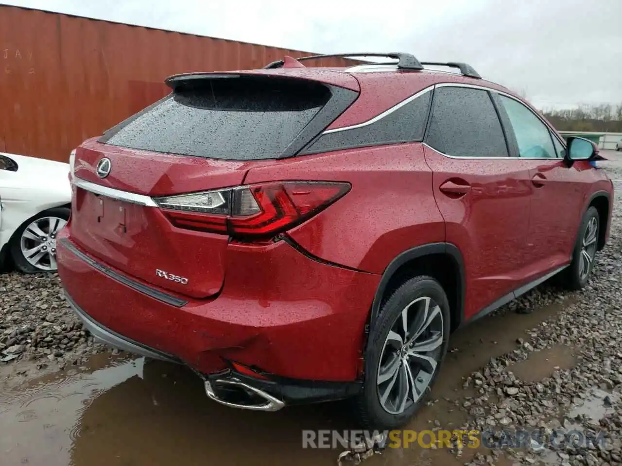 4 Photograph of a damaged car 2T2HZMDA0MC291903 LEXUS RX350 2021