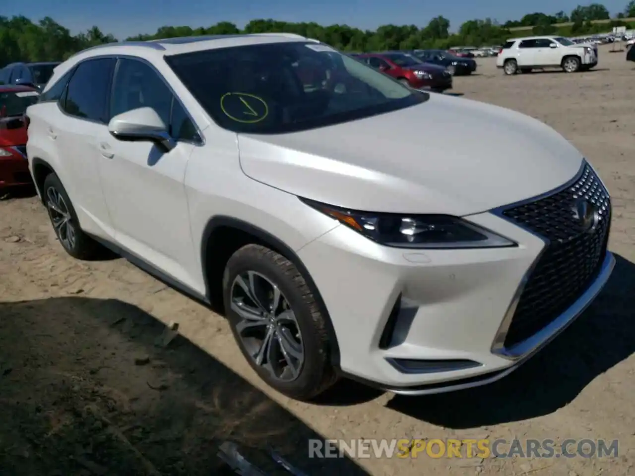 1 Photograph of a damaged car 2T2HZMDA1MC260241 LEXUS RX350 2021