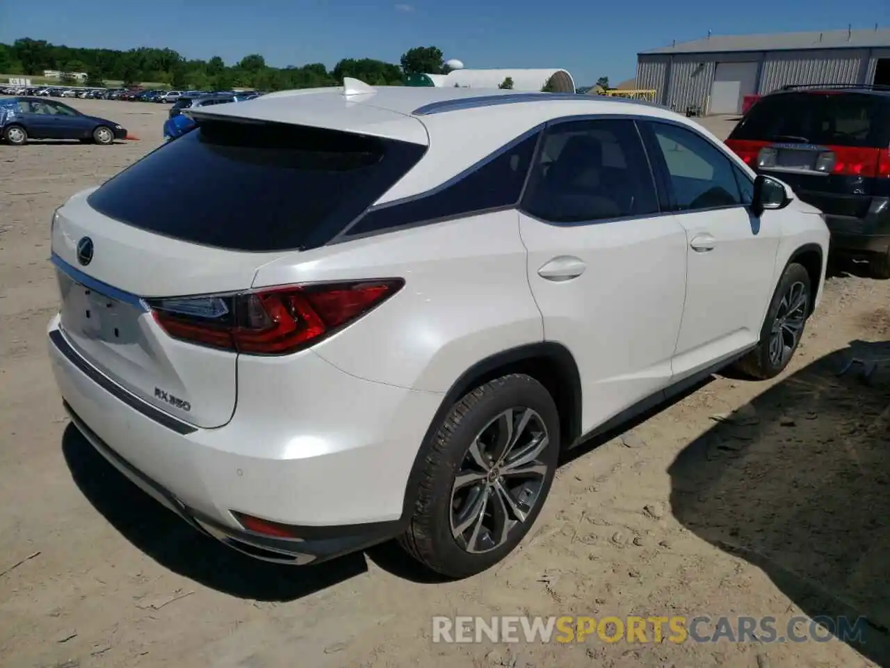 4 Фотография поврежденного автомобиля 2T2HZMDA1MC260241 LEXUS RX350 2021