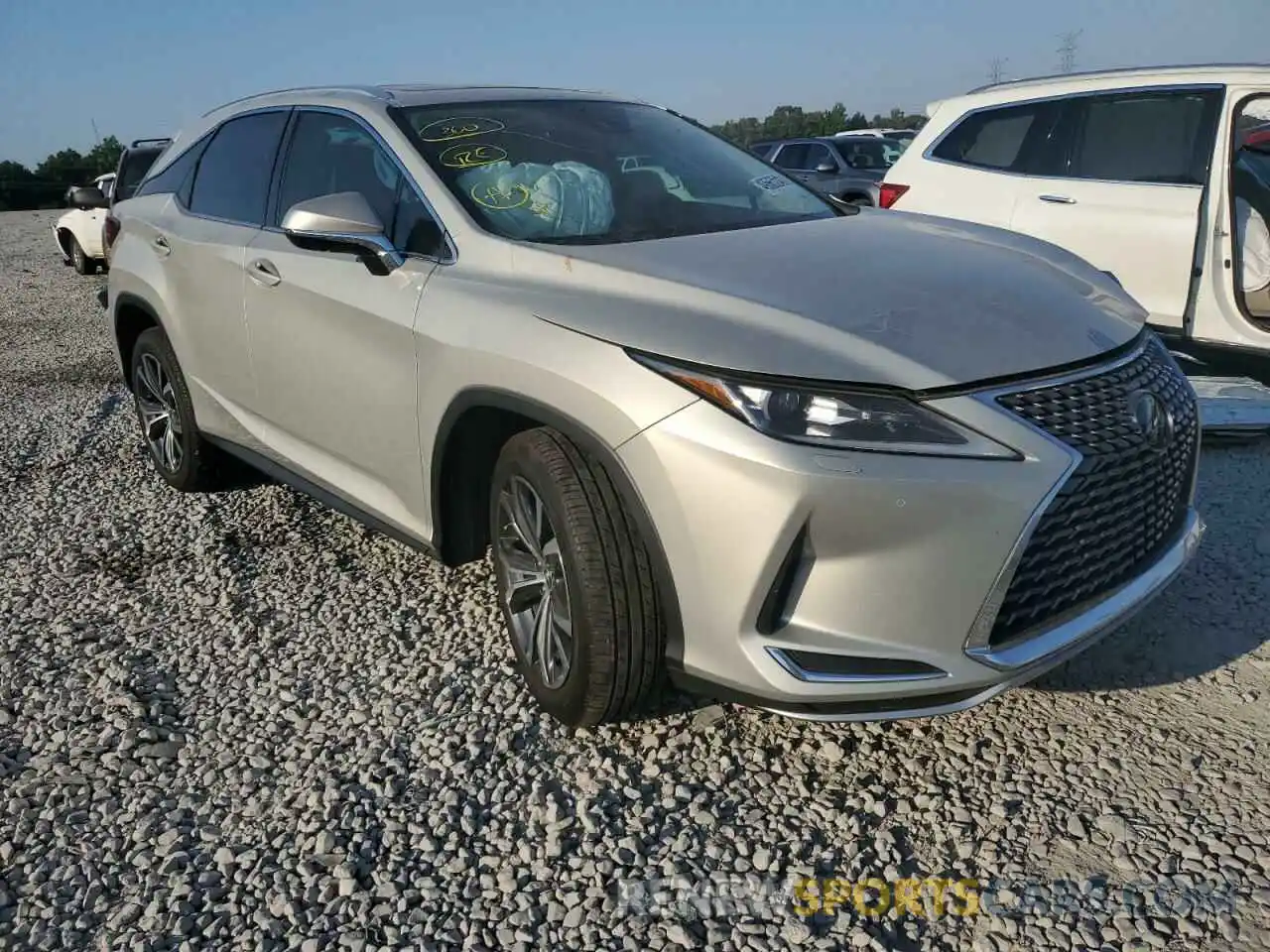 1 Photograph of a damaged car 2T2HZMDA1MC264211 LEXUS RX350 2021