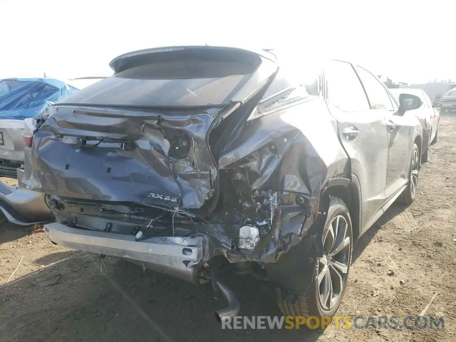 4 Photograph of a damaged car 2T2HZMDA1MC273345 LEXUS RX350 2021