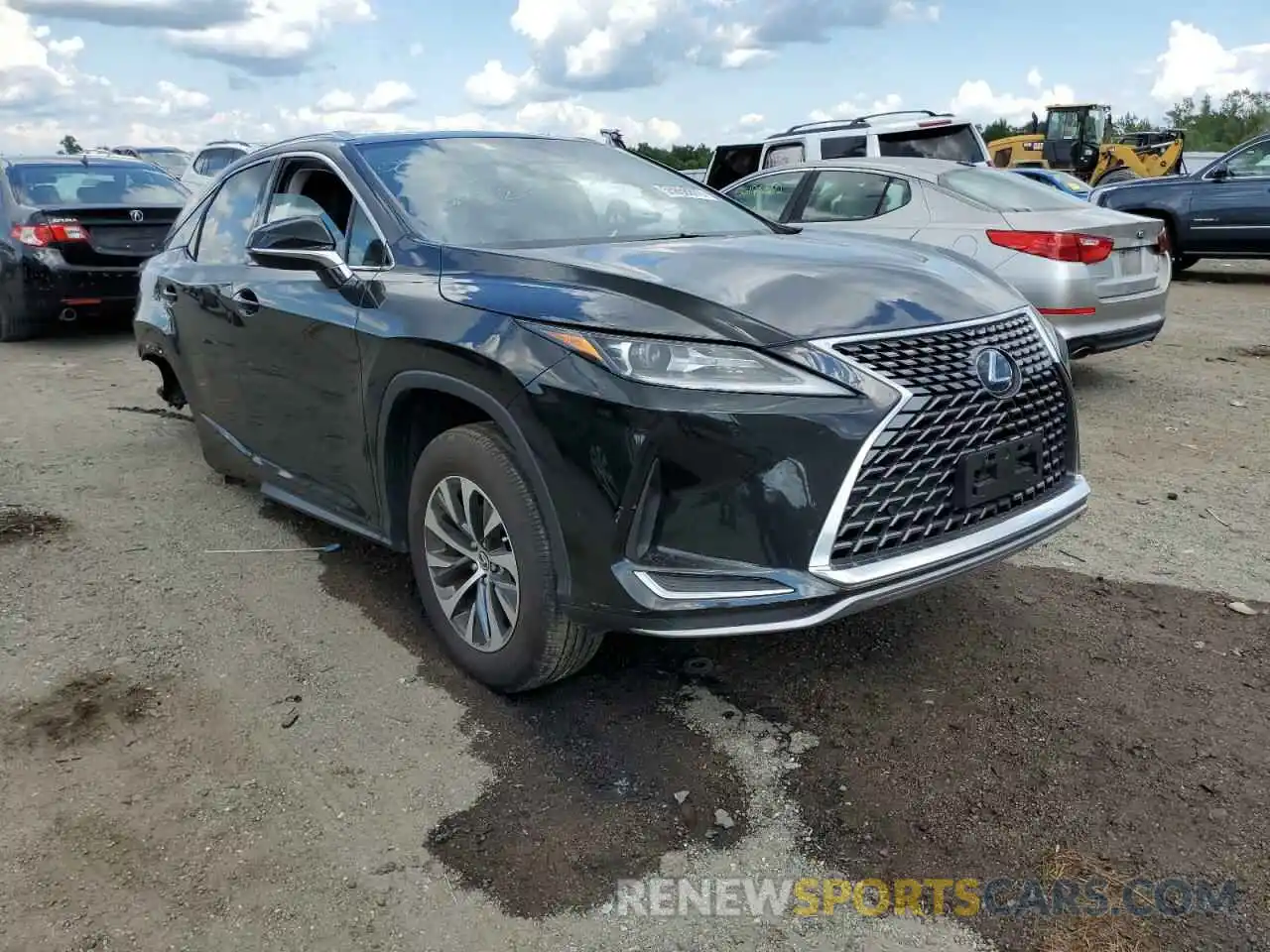 1 Photograph of a damaged car 2T2HZMDA1MC275256 LEXUS RX350 2021