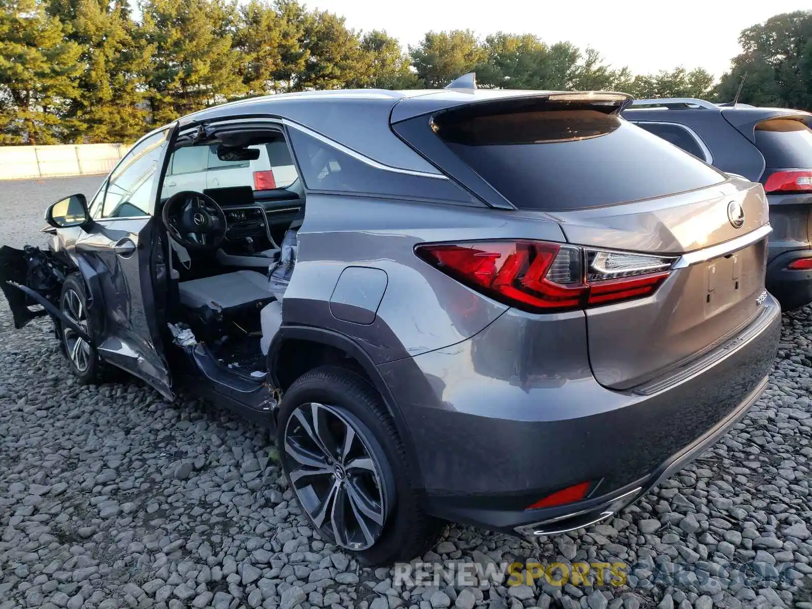 3 Photograph of a damaged car 2T2HZMDA2MC268025 LEXUS RX350 2021