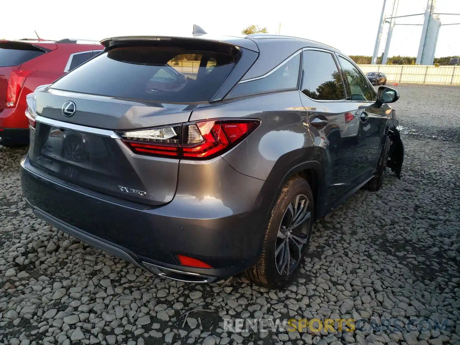 4 Фотография поврежденного автомобиля 2T2HZMDA2MC268025 LEXUS RX350 2021