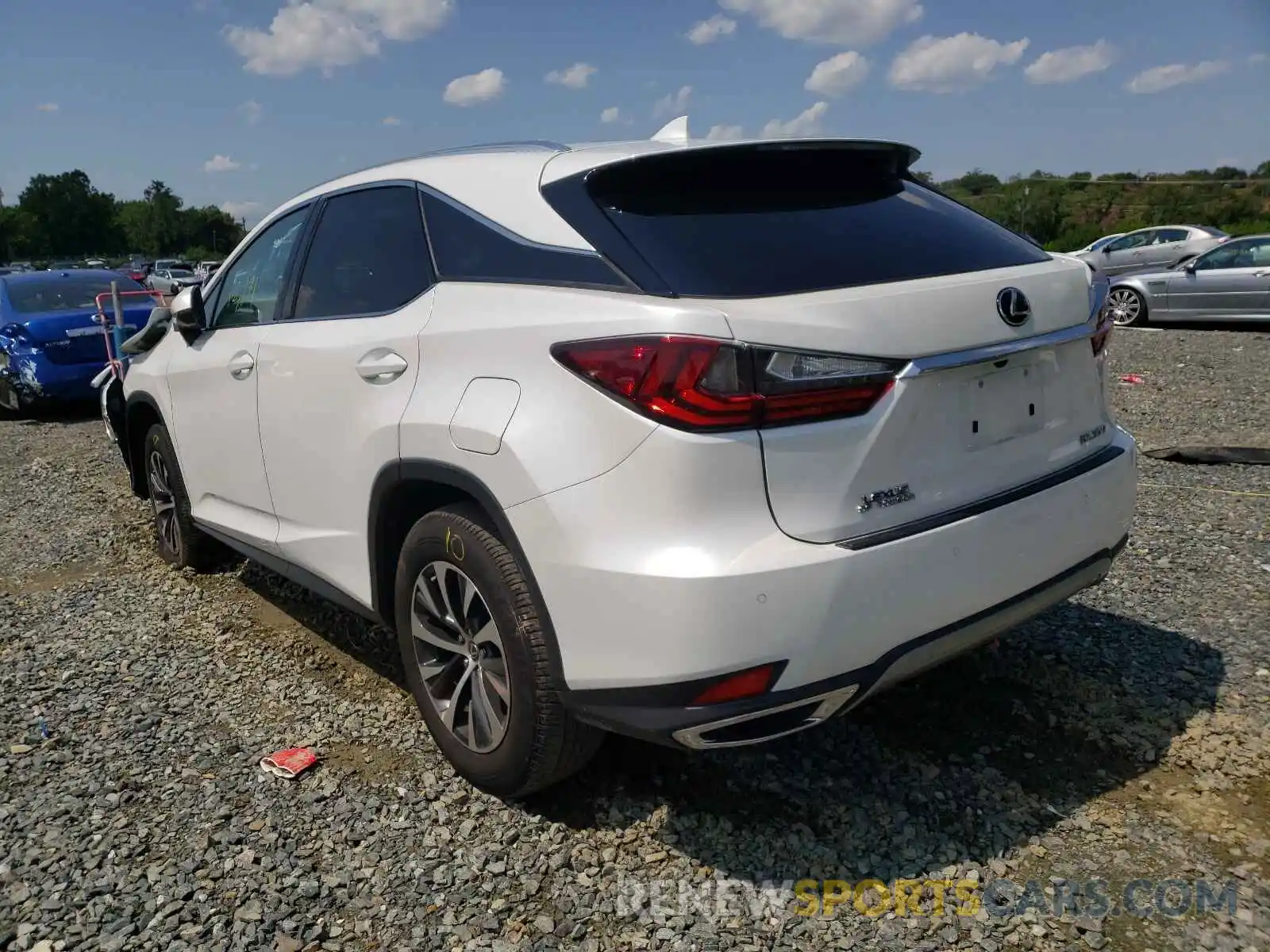 3 Фотография поврежденного автомобиля 2T2HZMDA2MC282099 LEXUS RX350 2021