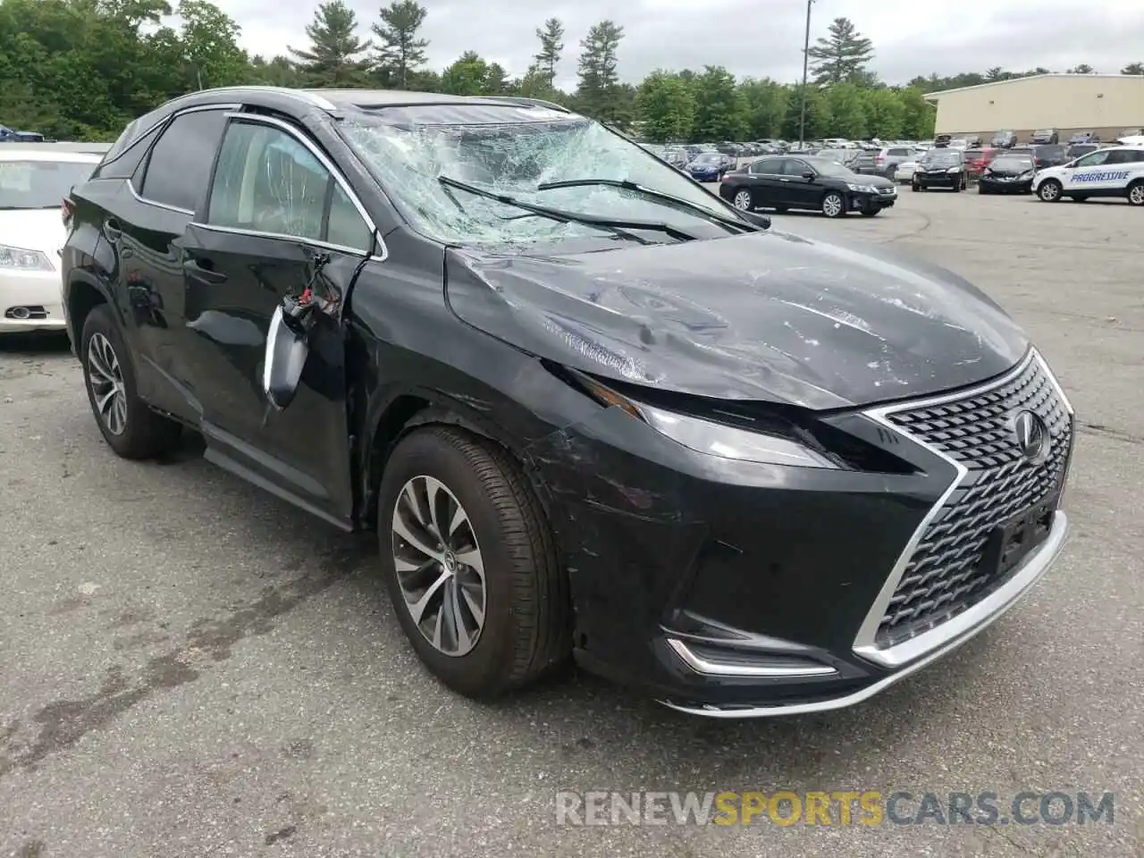 1 Photograph of a damaged car 2T2HZMDA2MC290512 LEXUS RX350 2021