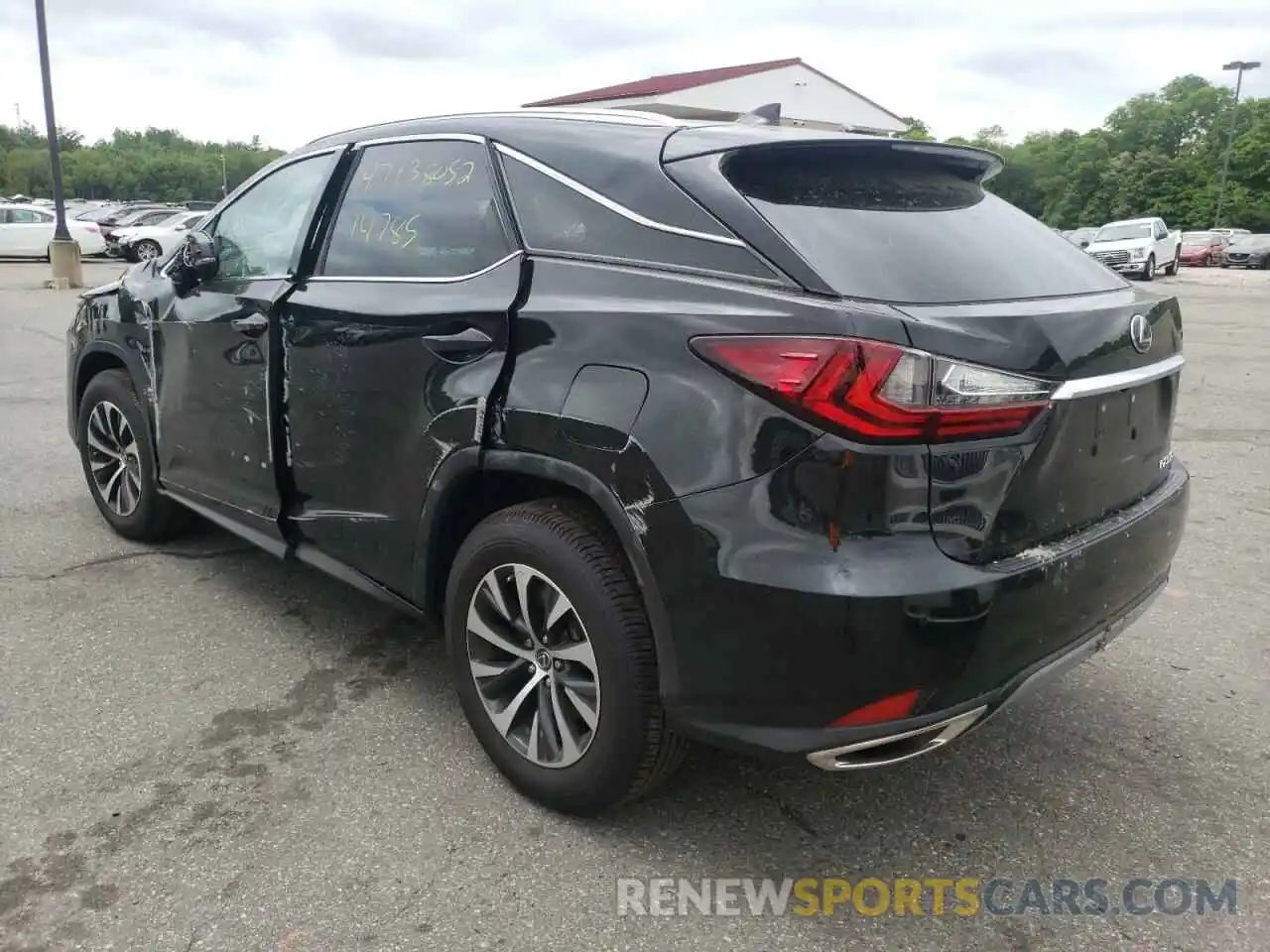 3 Photograph of a damaged car 2T2HZMDA2MC290512 LEXUS RX350 2021