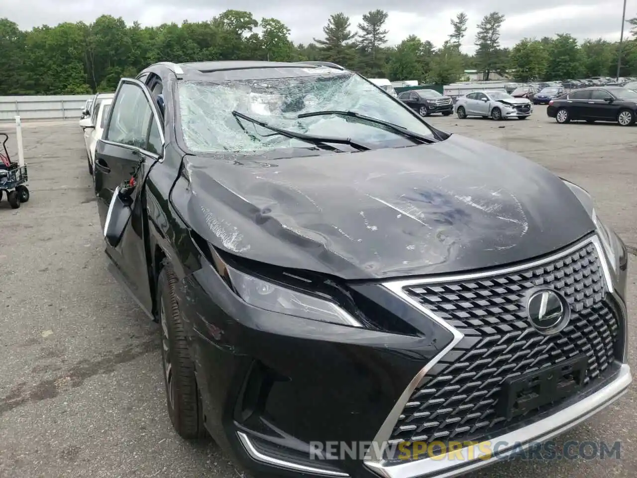 9 Photograph of a damaged car 2T2HZMDA2MC290512 LEXUS RX350 2021