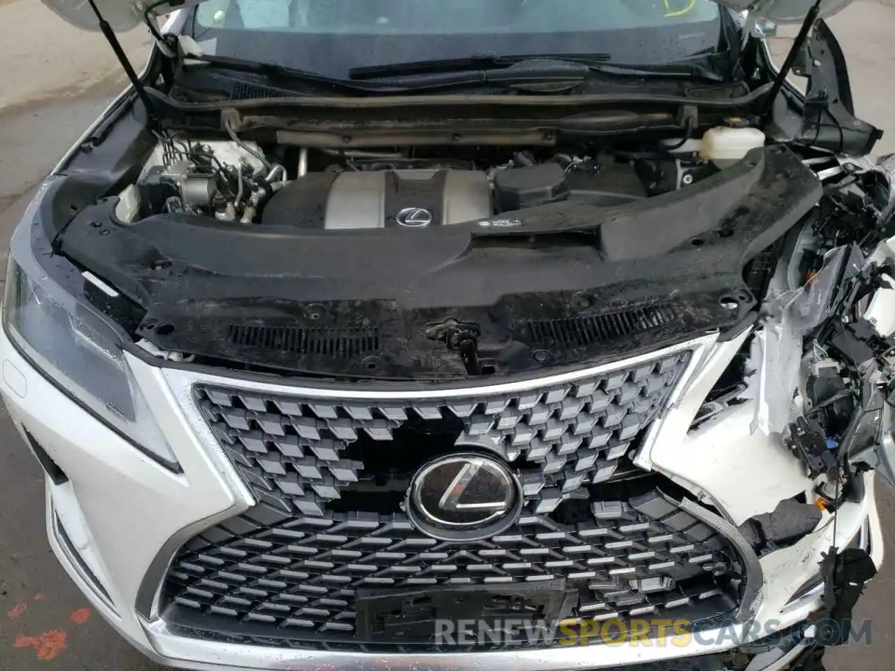 7 Фотография поврежденного автомобиля 2T2HZMDA2MC290963 LEXUS RX350 2021