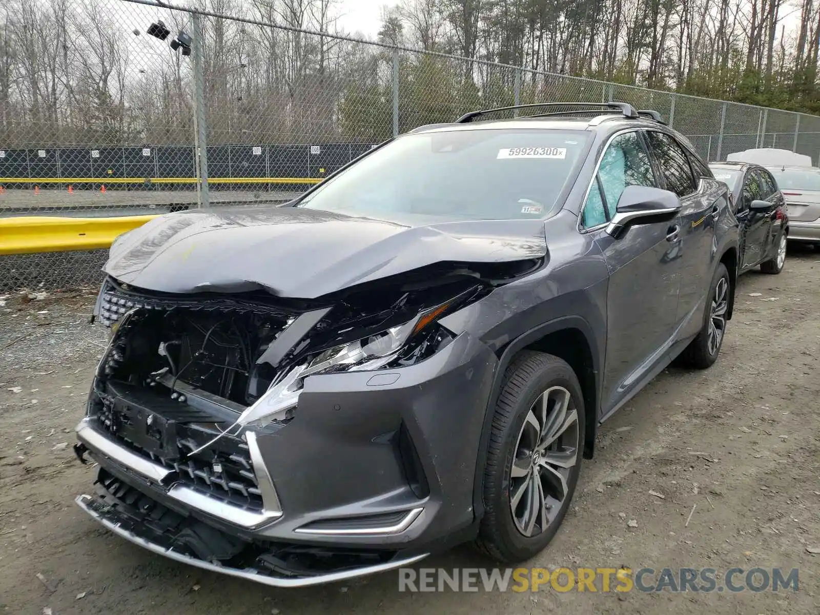 2 Photograph of a damaged car 2T2HZMDA3MC268227 LEXUS RX350 2021