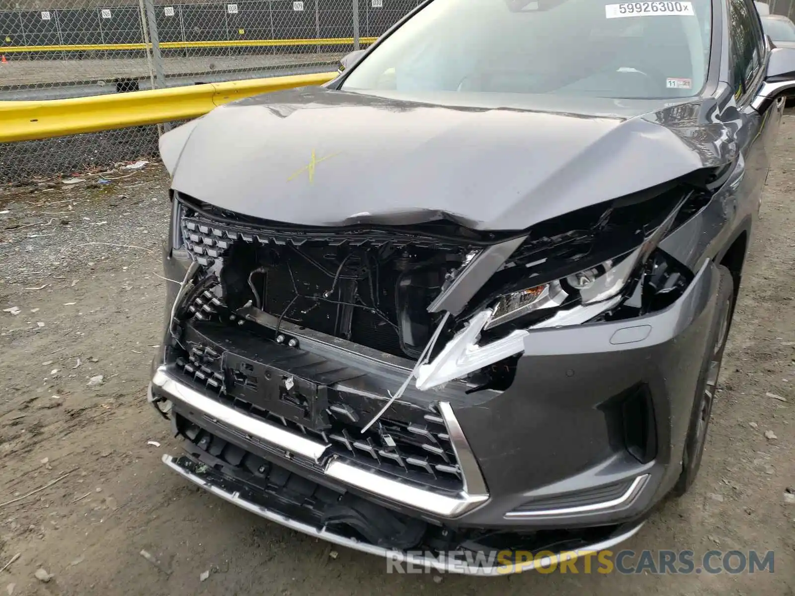 9 Photograph of a damaged car 2T2HZMDA3MC268227 LEXUS RX350 2021