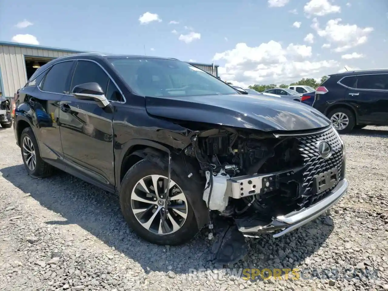 1 Photograph of a damaged car 2T2HZMDA3MC270849 LEXUS RX350 2021