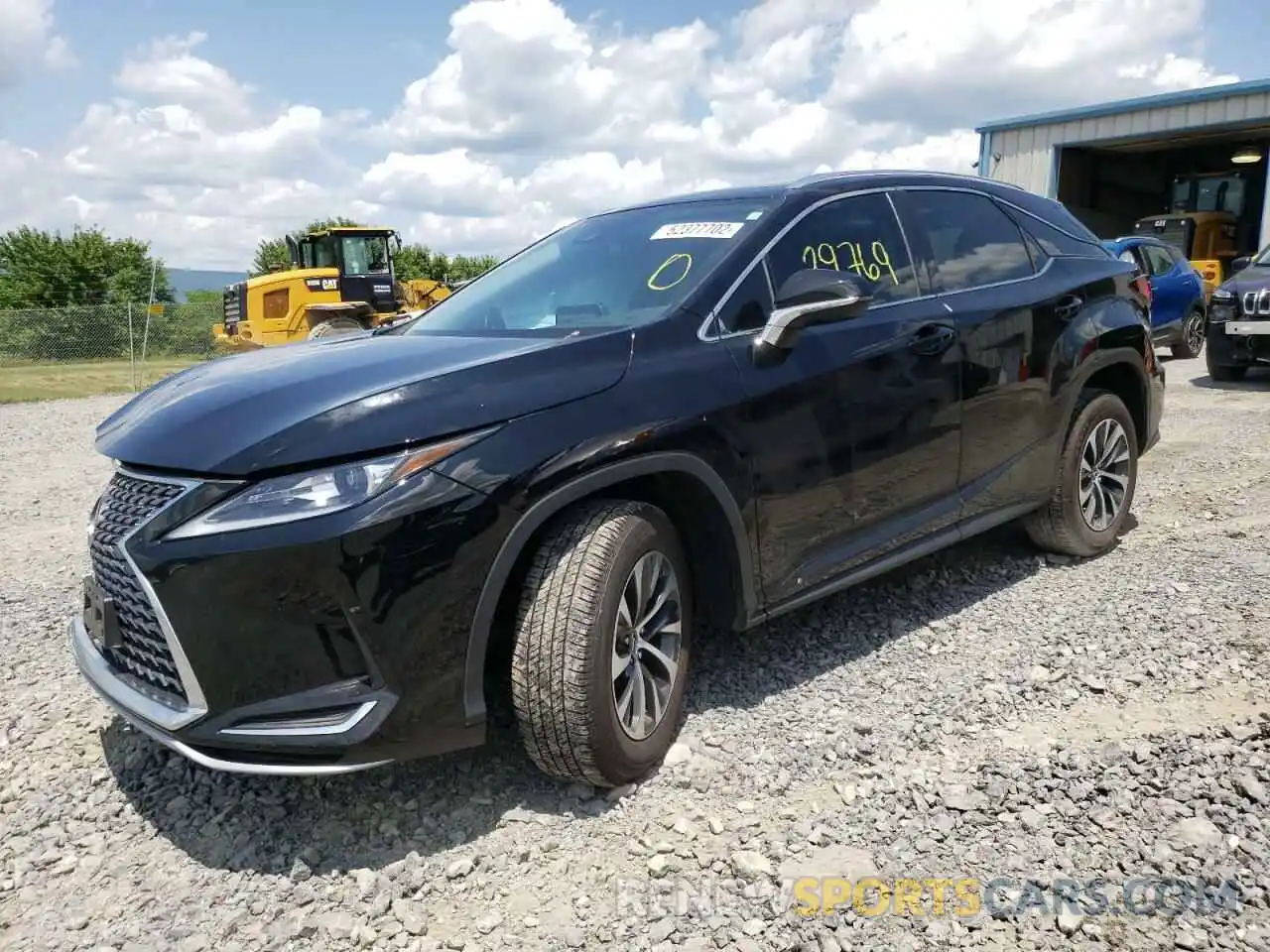 2 Photograph of a damaged car 2T2HZMDA3MC270849 LEXUS RX350 2021