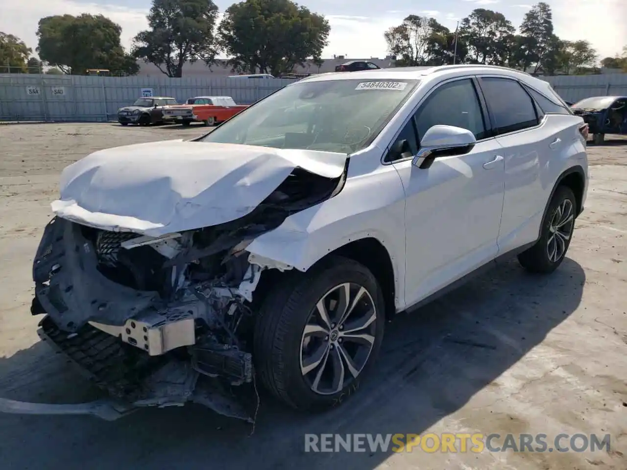 2 Photograph of a damaged car 2T2HZMDA3MC279308 LEXUS RX350 2021