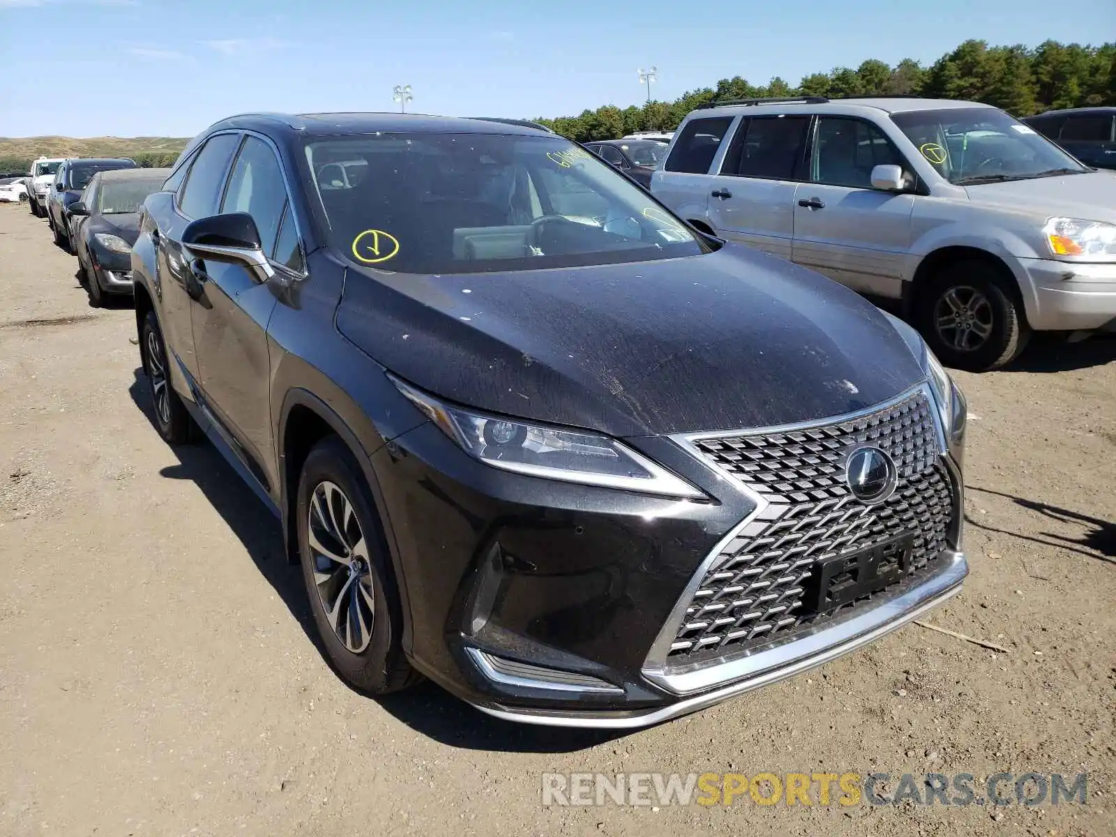 1 Photograph of a damaged car 2T2HZMDA3MC301291 LEXUS RX350 2021