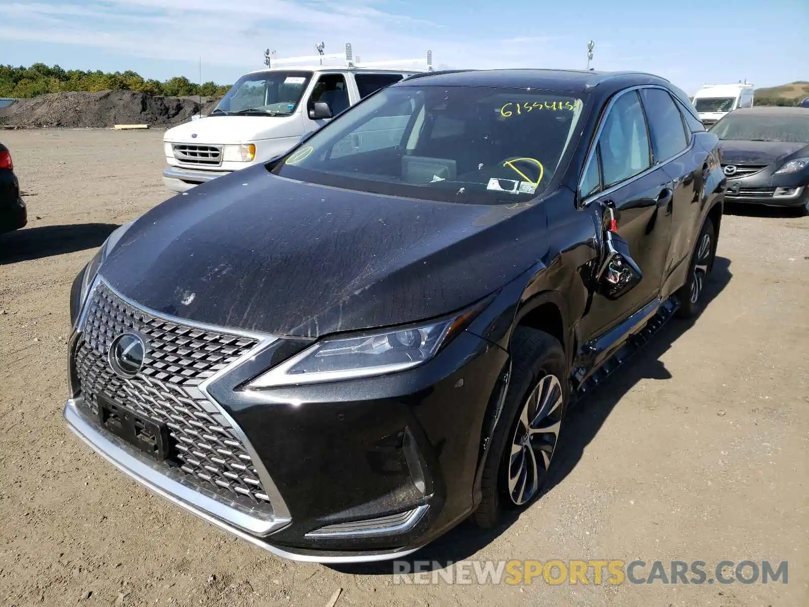 2 Photograph of a damaged car 2T2HZMDA3MC301291 LEXUS RX350 2021