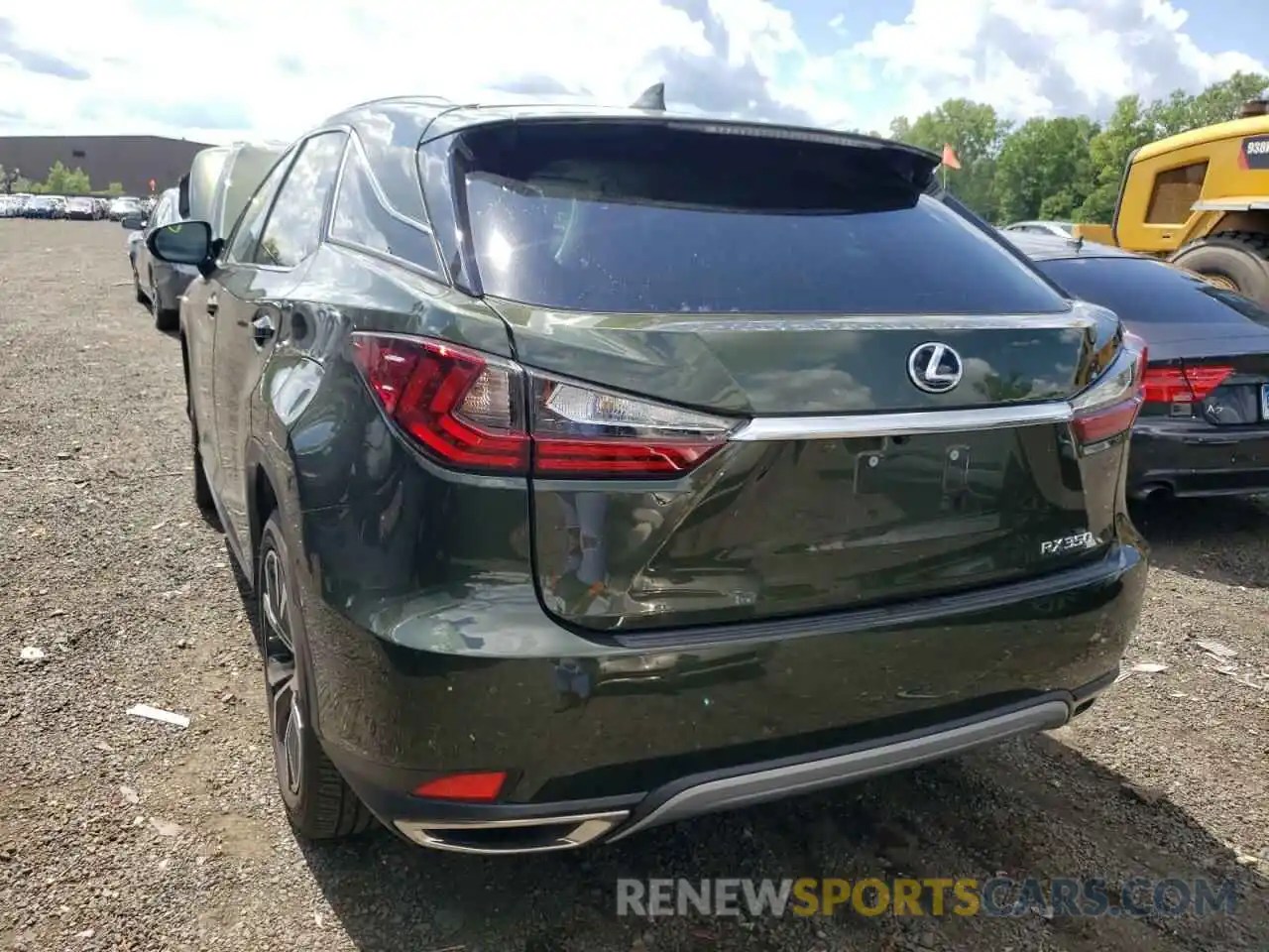 3 Photograph of a damaged car 2T2HZMDA4MC264333 LEXUS RX350 2021