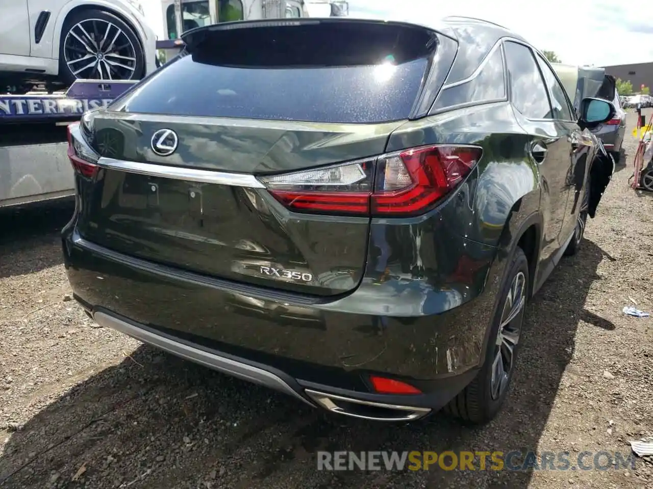 4 Фотография поврежденного автомобиля 2T2HZMDA4MC264333 LEXUS RX350 2021