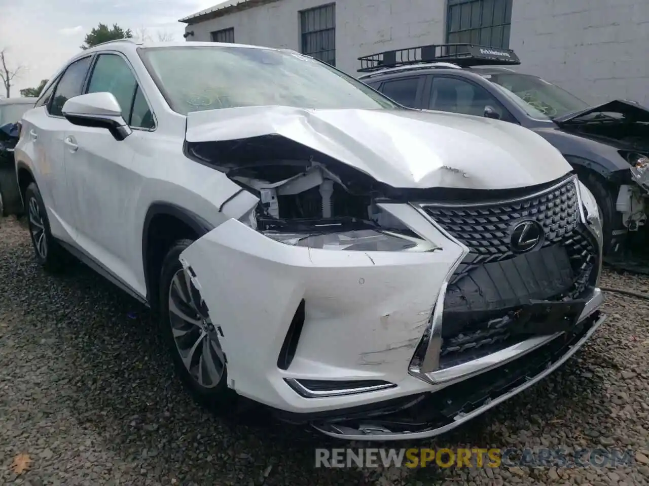 1 Photograph of a damaged car 2T2HZMDA4MC270570 LEXUS RX350 2021