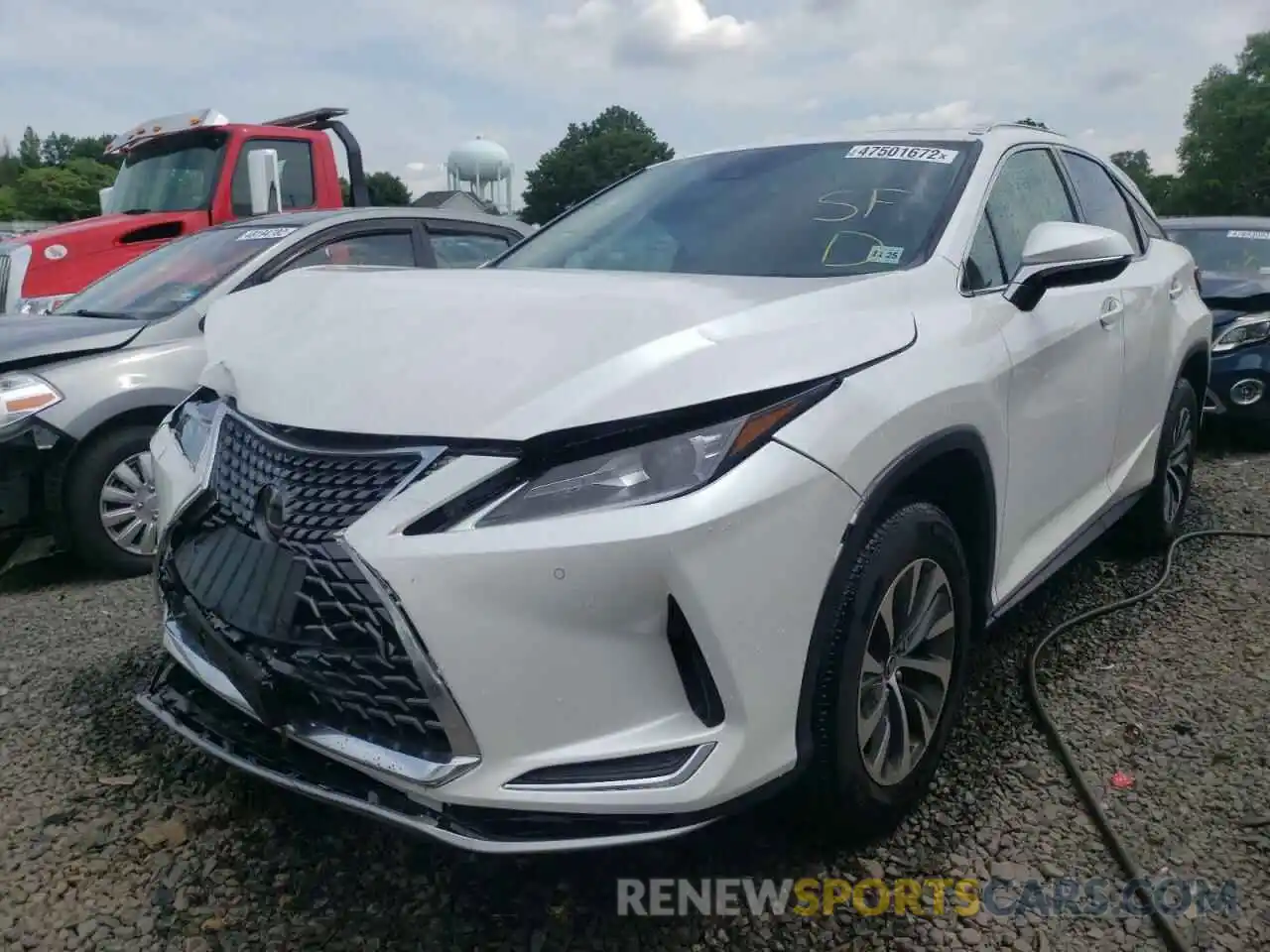 2 Photograph of a damaged car 2T2HZMDA4MC270570 LEXUS RX350 2021