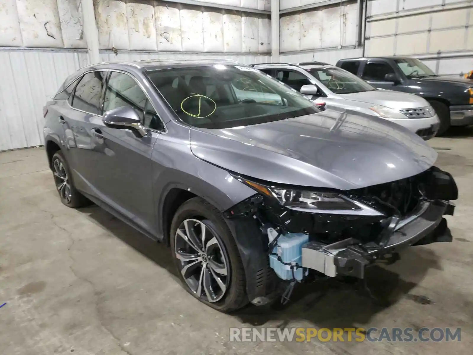 1 Photograph of a damaged car 2T2HZMDA4MC270813 LEXUS RX350 2021