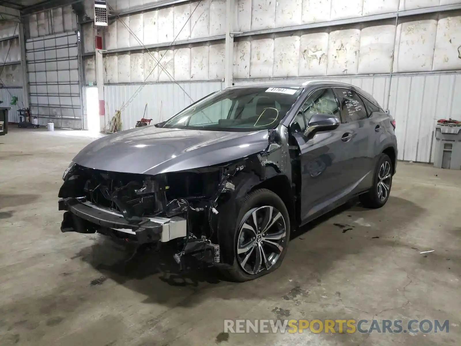 2 Photograph of a damaged car 2T2HZMDA4MC270813 LEXUS RX350 2021