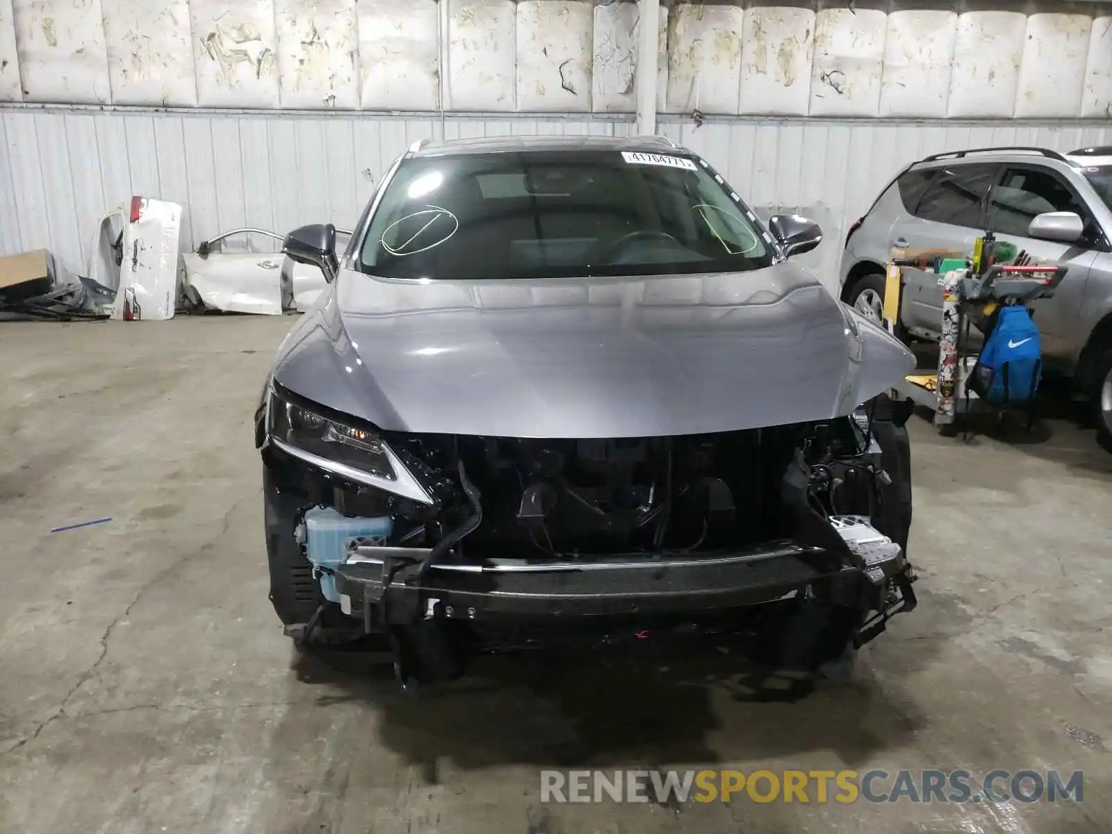 9 Photograph of a damaged car 2T2HZMDA4MC270813 LEXUS RX350 2021