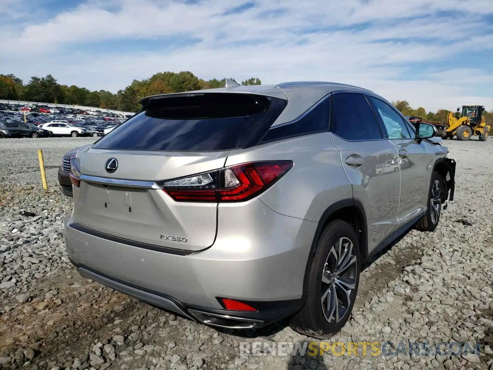 4 Photograph of a damaged car 2T2HZMDA4MC285506 LEXUS RX350 2021