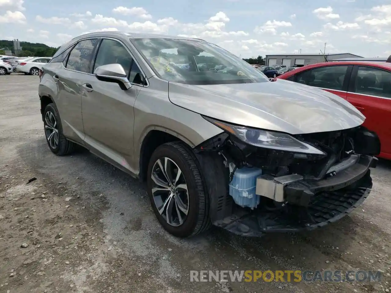 1 Photograph of a damaged car 2T2HZMDA4MC301686 LEXUS RX350 2021