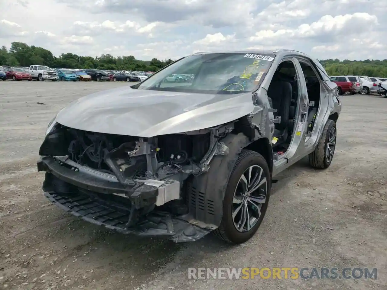 9 Photograph of a damaged car 2T2HZMDA4MC301686 LEXUS RX350 2021