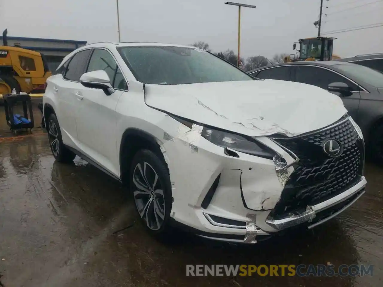 1 Photograph of a damaged car 2T2HZMDA5MC281397 LEXUS RX350 2021