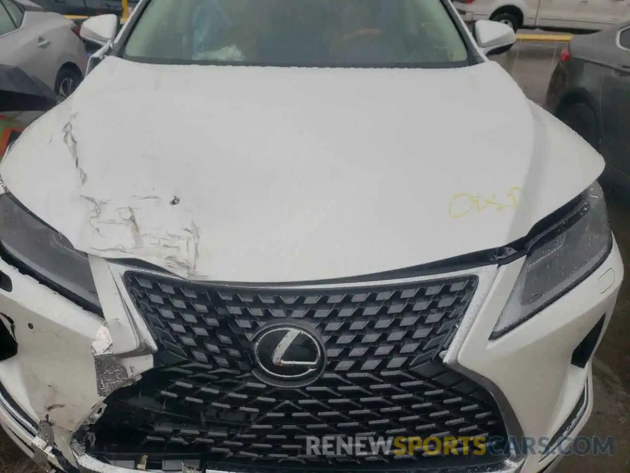 7 Фотография поврежденного автомобиля 2T2HZMDA5MC281397 LEXUS RX350 2021