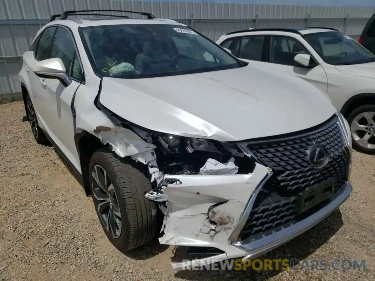 1 Photograph of a damaged car 2T2HZMDA5MC287510 LEXUS RX350 2021