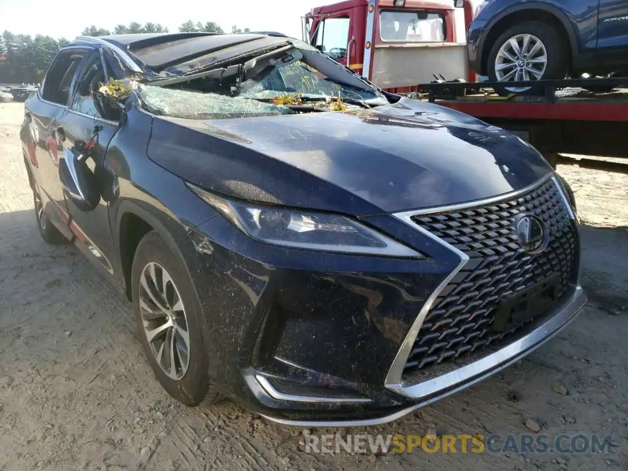 1 Photograph of a damaged car 2T2HZMDA5MC288883 LEXUS RX350 2021