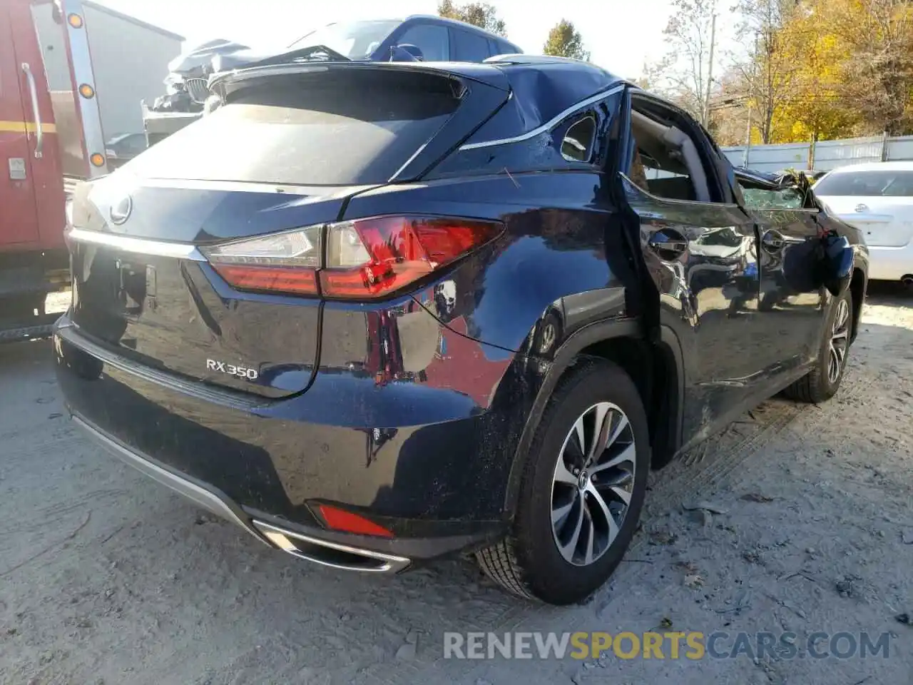 4 Photograph of a damaged car 2T2HZMDA5MC288883 LEXUS RX350 2021