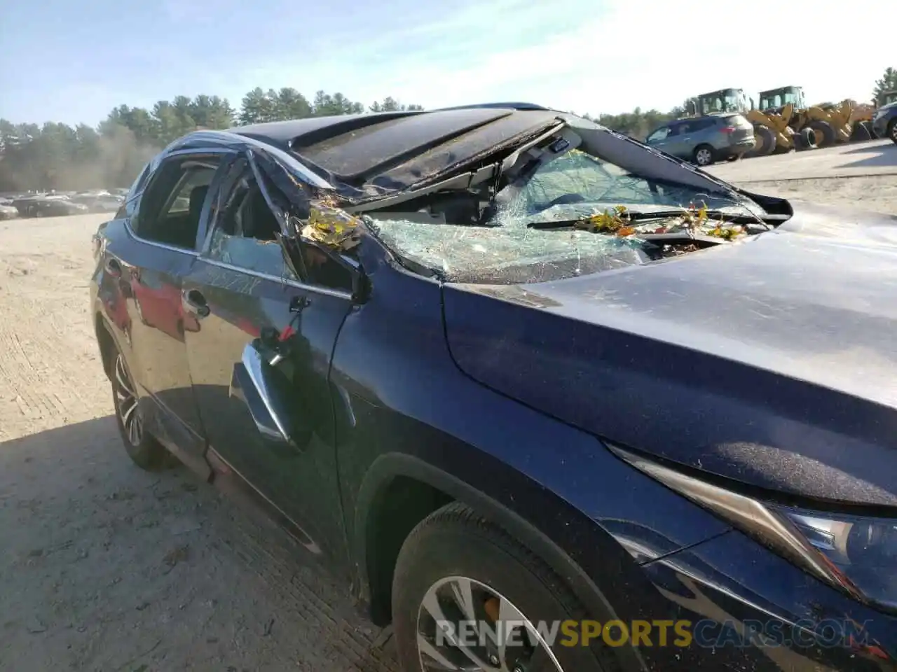 9 Photograph of a damaged car 2T2HZMDA5MC288883 LEXUS RX350 2021