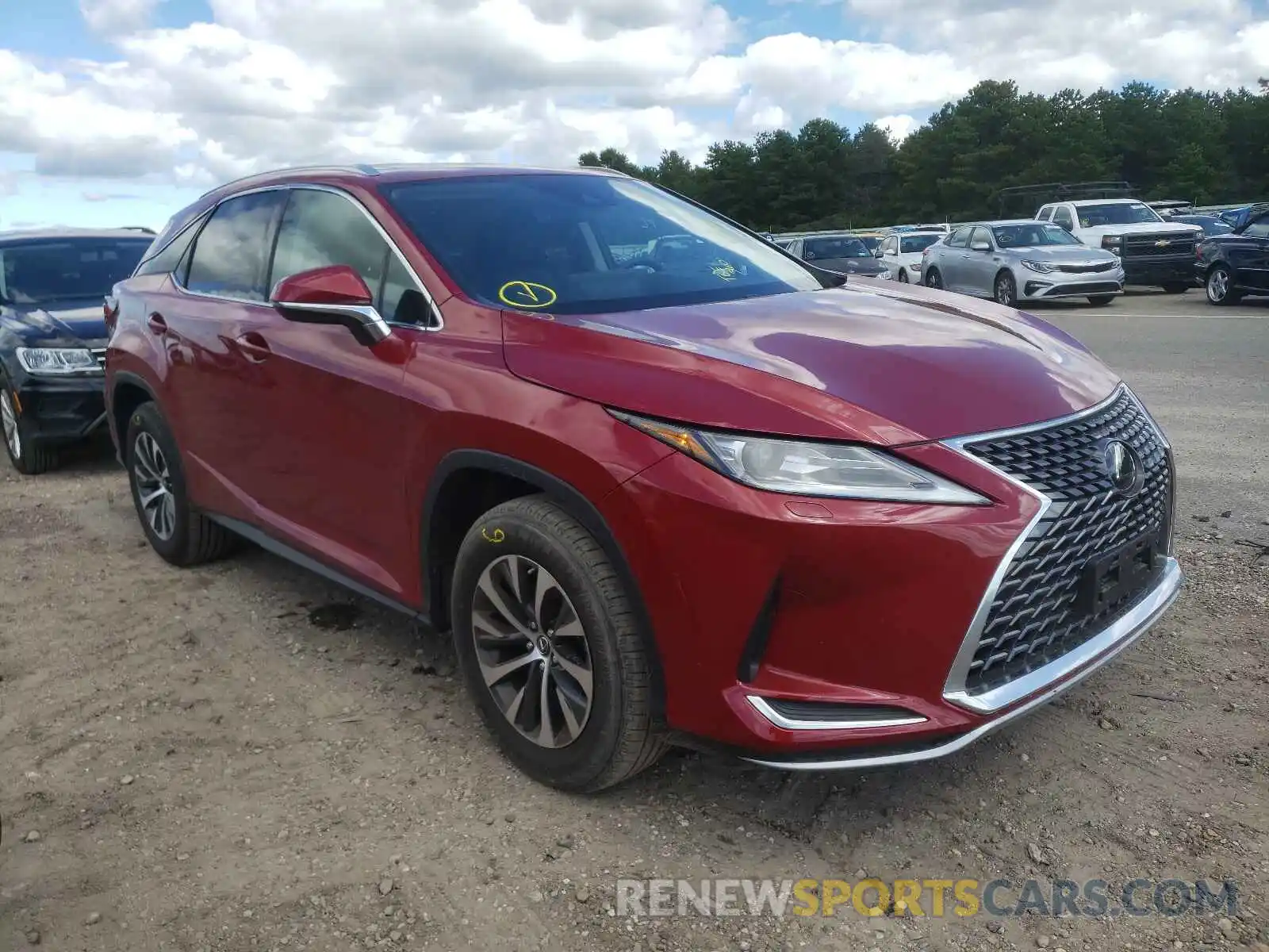 1 Photograph of a damaged car 2T2HZMDA5MC296160 LEXUS RX350 2021