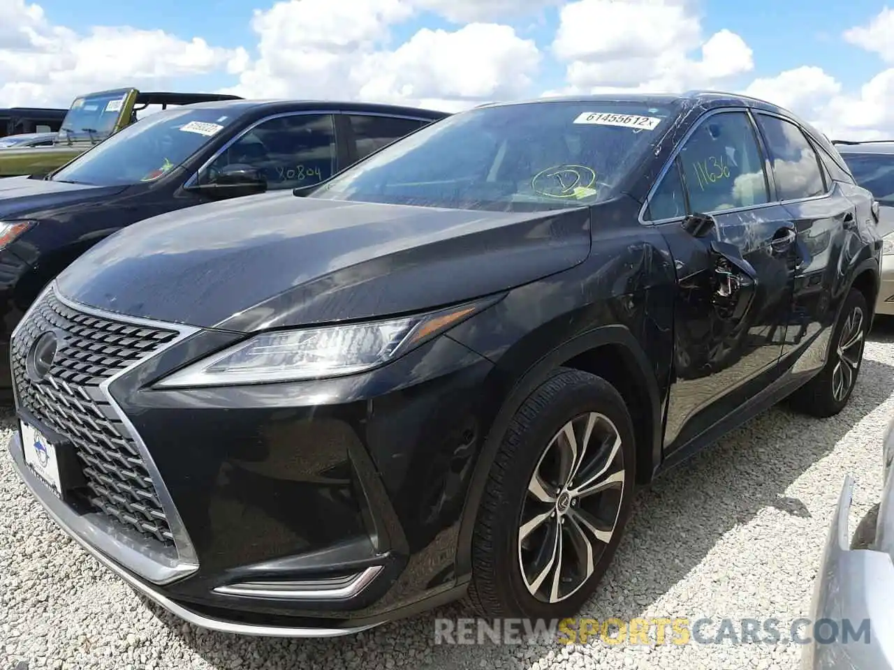 2 Photograph of a damaged car 2T2HZMDA5MC300921 LEXUS RX350 2021