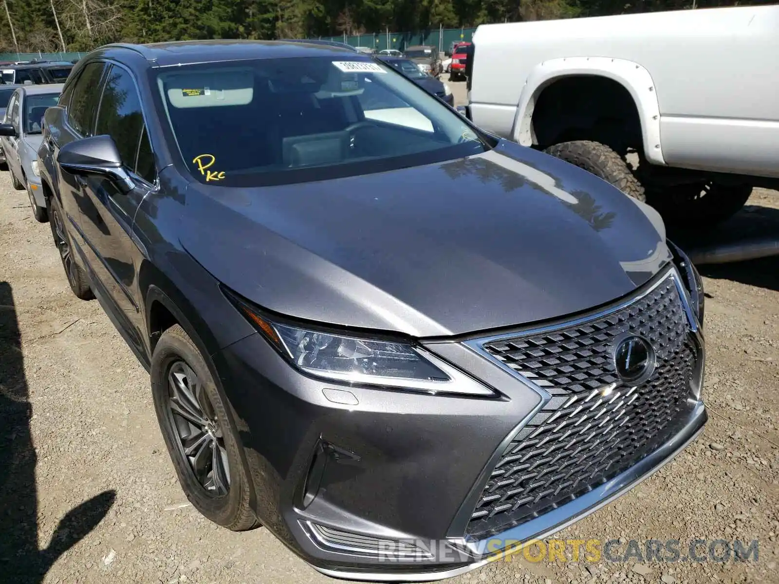 1 Photograph of a damaged car 2T2HZMDA6MC269551 LEXUS RX350 2021