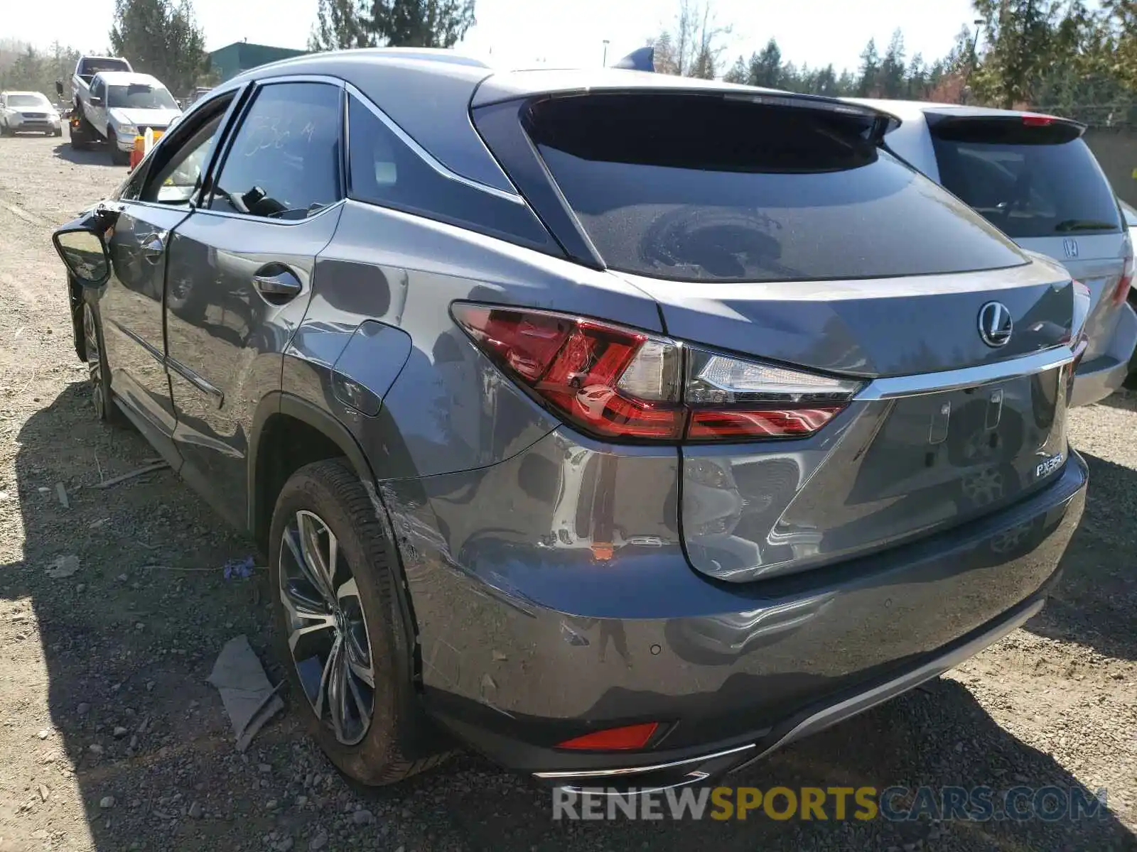 3 Photograph of a damaged car 2T2HZMDA6MC269551 LEXUS RX350 2021